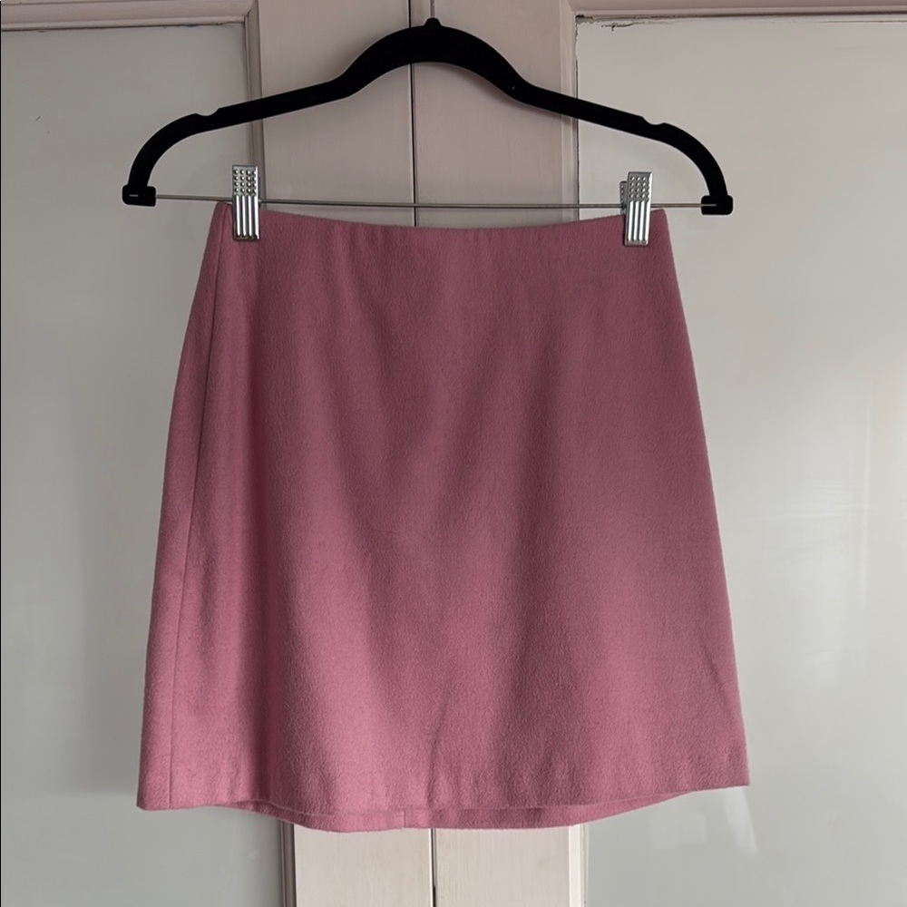H&M Pink A-Line Mini Skirt Casual